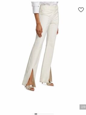 🆕 Derek Lam 10 Crosby Maeve Slit Hem Flare  Pants